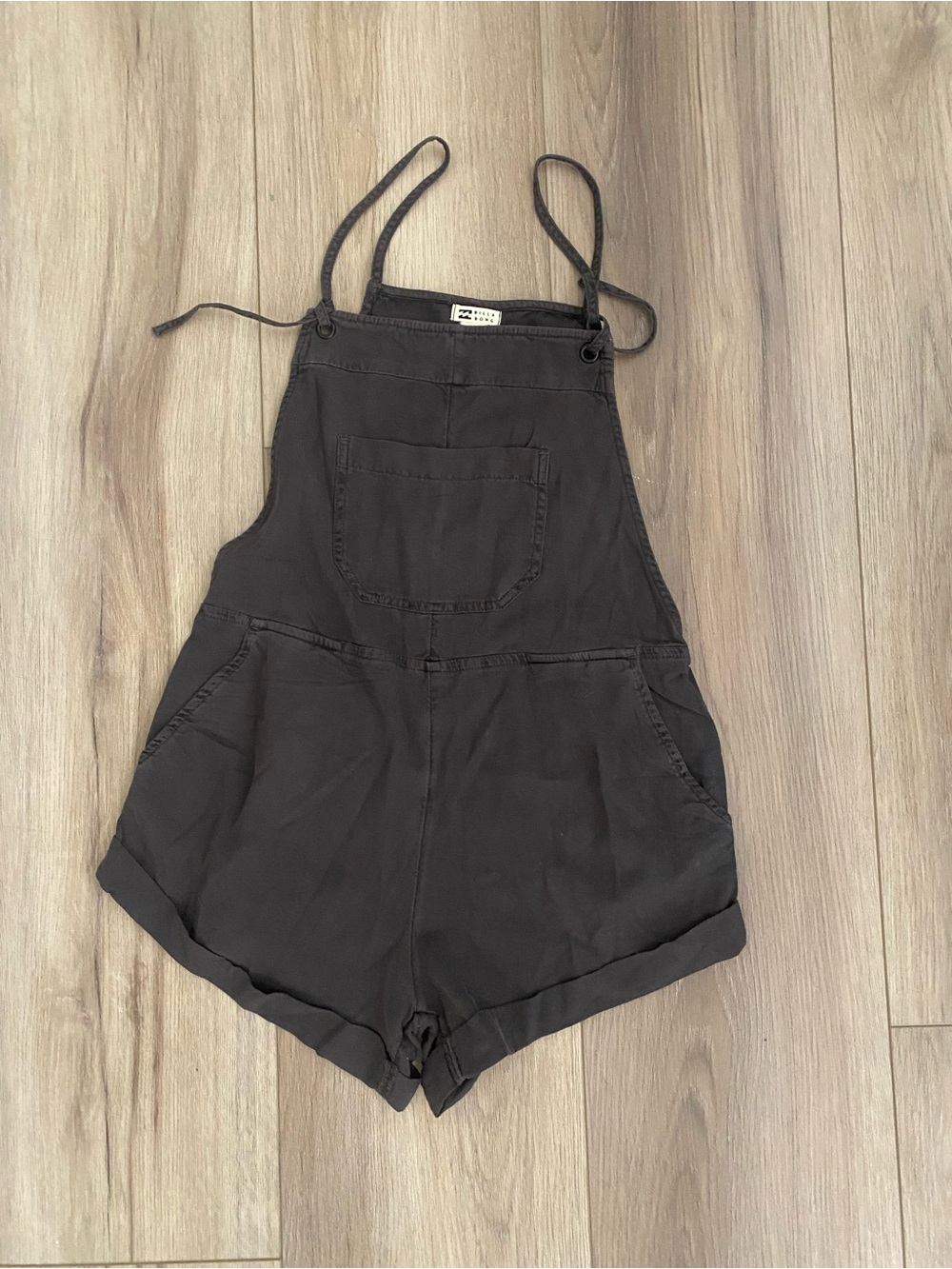 Billabong Black Short Overalls